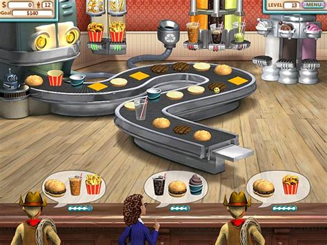 burger shop game